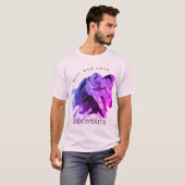 Echte Mannen houden van Rocky Ombre Mountains T-shirt (Voorkant volledig)