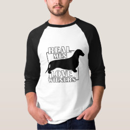 Echte Mannen HOUDEN VAN WENEN T-shirt