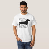 Echte Mannen HOUDEN VAN WENEN T-shirt (Voorkant volledig)