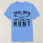 Echte Mannen Hunt Boogjager T-shirt (Design voorkant)