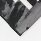 ECHTE MANNEN JAGEN NIET OP WOLVEN FLEECE DEKEN (Hoek)