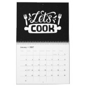 Echte Mannen Koken met quotes Kalender (Jan 2027)
