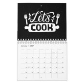 Echte Mannen Koken met quotes Kalender (Jan 2027)