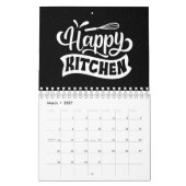 Echte Mannen Koken met quotes Kalender (Mar 2027)