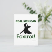 Echte Mannen kunnen Briefkaart (Staand voorkant)