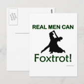 Echte Mannen kunnen Briefkaart (Voorkant / Achterkant)