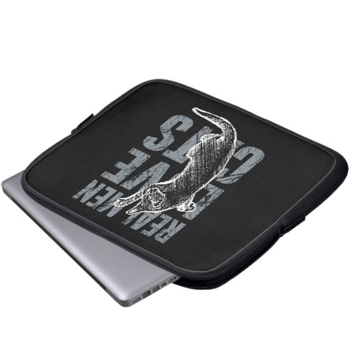 Echte Mannen Laptop Sleeve (Voorkant onderkant)