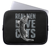 Echte Mannen Laptop Sleeve (Voorkant)