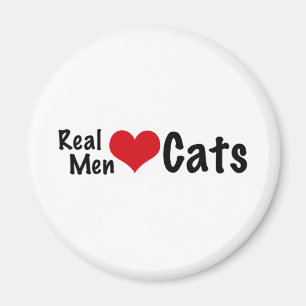 Echte Mannen Liefde Katten #2 Magneet