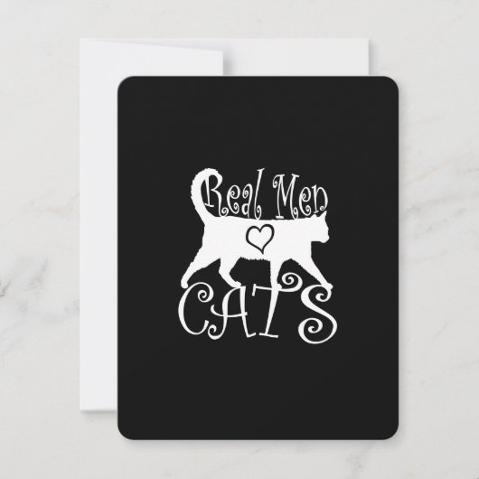 Echte Mannen Liefde Katten in stijl (Voorkant)