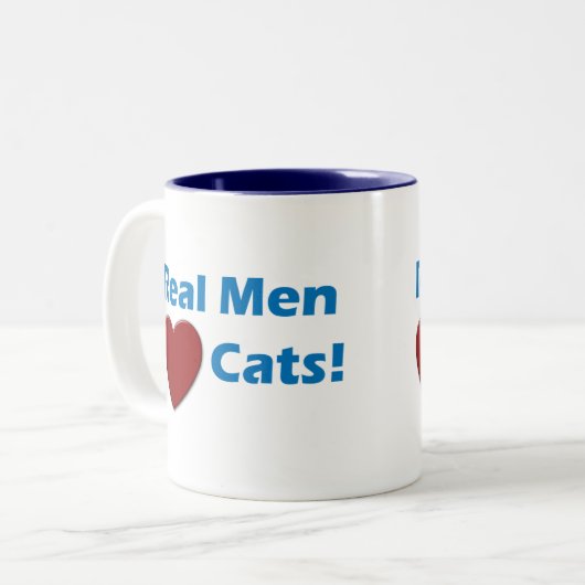 Echte Mannen Liefde Katten mok (Voorkant links)