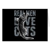 Echte Mannen liefdeskatten in een drukke stijl (Voorkant Horizontaal)