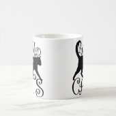 Echte Mannen liefdeskatten in stijlvol design Koffiemok (Center)