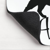 Echte Mannen liefdeskatten in stijlvol design Muismat (Hoek)