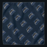 Echte Mannen liefdeskatten op blauw staal Bandana<br><div class="desc">Echte Mannen Love Cats in grunge style on a blue steel decor. Een stijlvol, humoristisch statement cadeau voor kattenliefhebbers van de koers, en voor geliefden die het huisdier proberen aan te pakken. Hier is een kleine steekproef van onze kattenliefhebbers van de themaproducten. Gebruik de verbinding "Vraag deze Ontwerper"om ons met...</div>