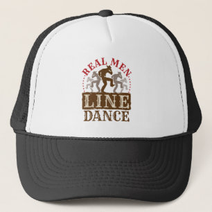 Echte Mannen Line Dance Country Dansen Trucker Pet