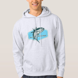 Echte Mannen Lokken Hun Eigen Haken Hoodie