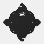 Echte Mannen Love Cats Silhouette Bedankdoosjes (Uitgevouwen)