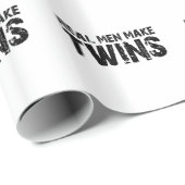 Echte mannen maken... Cool vaderdag gift Cadeaupapier (Rol Hoek)