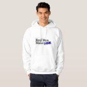 Echte Mannen maken tweelingen (B) Hoodie (Voorkant volledig)