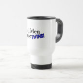 Echte Mannen maken tweelingen (B) Reisbeker (Voorkant rechts)