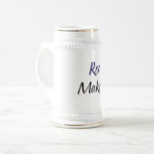 Echte Mannen maken tweelingen Bierpul (Voorkant links)