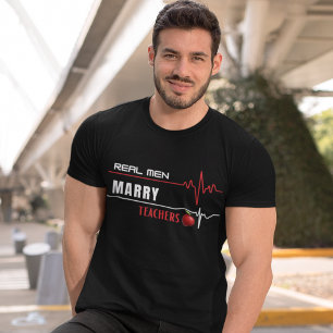 Echte Mannen marenleraren T-shirt