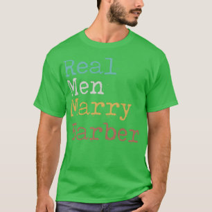 Echte Mannen Marry Barber T-shirt