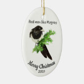 Echte Mannen met kerstmis, zoals tovenaars Keramisch Ornament (Rechts)