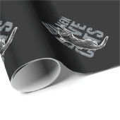 Echte Mannen met liefdeskatten in een grunge stijl Cadeaupapier (Rol Hoek)