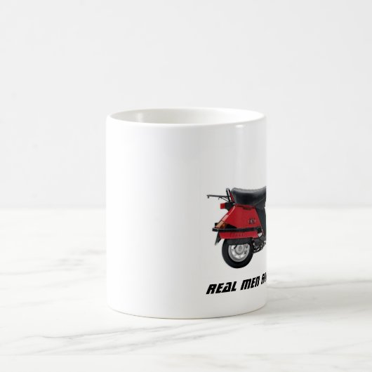 Echte Mannen met scooters! Koffiemok (Center)