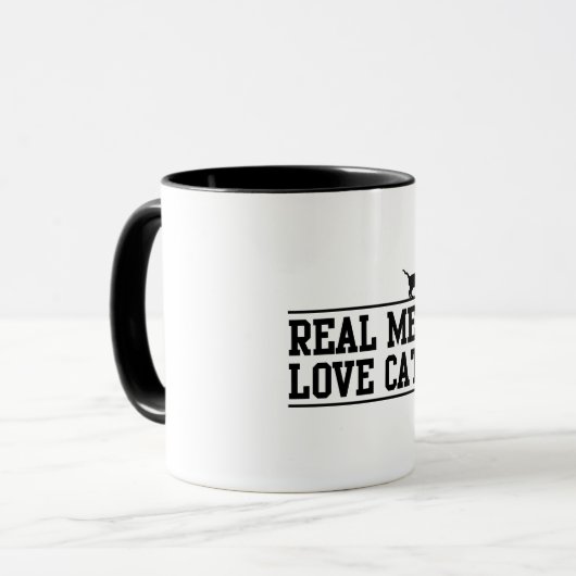 Echte Mannen Mok (Voorkant links)