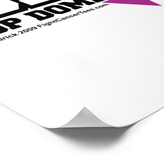 Echte Mannen passen niet Poster (Hoek)