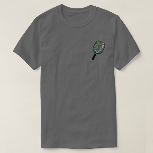 Echte Mannen Pickleball T-shirt (Design voorkant)