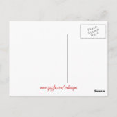 Echte Mannen Pray Briefkaart (Achterkant)