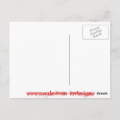 Echte Mannen Pray Briefkaart (Achterkant)