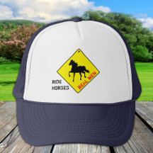 Echte Mannen Rijden Paarden - Trucker Hoed