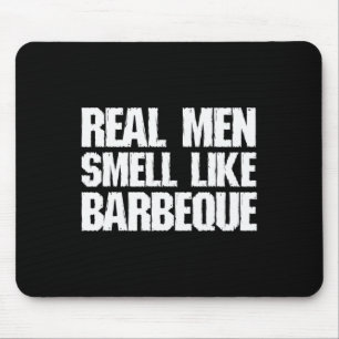 Echte Mannen Ruiken Als Barbecue Grillen Bbq Vader Muismat