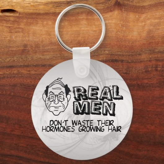 Echte Mannen Sleutelhanger (Voorkant)