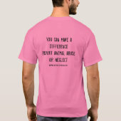 Echte Mannen T-shirt (Achterkant)