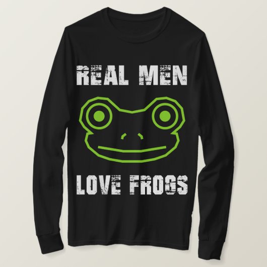 Echte Mannen T-shirt (Design voorkant)