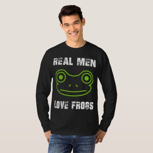 Echte Mannen T-shirt (Voorkant volledig)