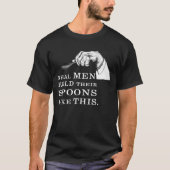 echte mannen t-shirt (Voorkant)