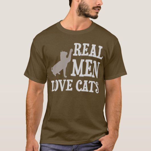 Echte Mannen T-shirt (Voorkant)