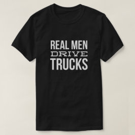 Echte mannen t-shirt