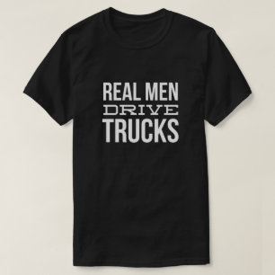 Echte mannen t-shirt
