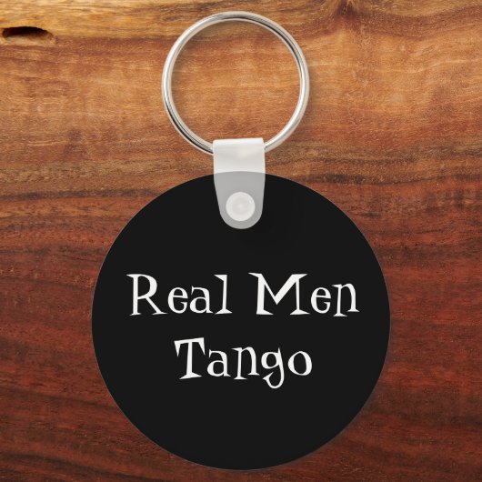Echte Mannen Tango Sleutelhanger (Voorkant)