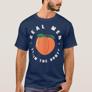 Echte mannen trainen de kont gym fitness gewichthe t-shirt
