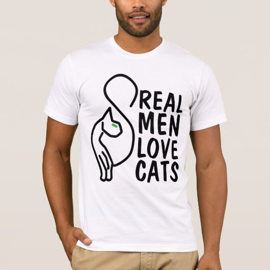 ECHTE MANNEN VAN CATS CAT, T-shirts (Voorkant)