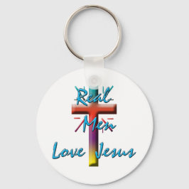 ECHTE MANNEN VERLIEZEN JESUS SLEUTELHANGER